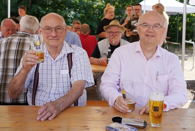 Dr.sc.techn. Hans-J. Manger und Werner Albrecht