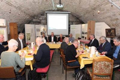 Mitgliederversammlung 2022 im historischen Gewölbe des Schwäbischen Schnapsmuseums Bönnigheim